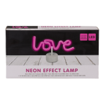 OOTB Neon-Leuchte Love 32 x 12 cm