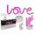 OOTB Neon-Leuchte Love 32 x 12 cm