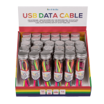 OOTB USB-Datenkabel für iPhone Typ C & Micro sortiert