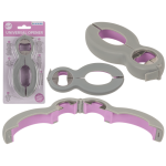 OOTB Universal-Öffner 6 in 1 Grau/Rosa