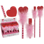 OOTB Bleistift mit Radiergummi Flauschiges Herz