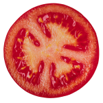 OOTB Deko-Teppich Tomate D.: ca 80 cm