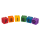 OOTB Kerzenblock mit Schrift Pride ca. 3 x 3 cm
