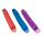 OOTB Fidget Pop Tube mit LED ca. 20 cm