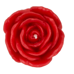OOTB Rote Kerze Rose 3er Set