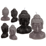 OOTB Kerze Buddha-Kopf ca. 8 x 65 x 125 cm