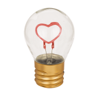 OOTB LED-Glühleuchte Herz inkl. Lithium-Akku &