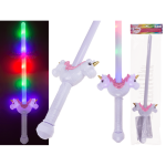 OOTB Zauberstab mit LED. Einhorn ca. 67 cm