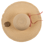 OOTB Strohhut mit Schleife Elegant Chic