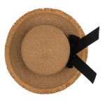 OOTB Strohhut mit Schleife Basic chic