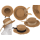 OOTB Strohhut mit Schleife Basic chic