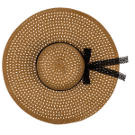 OOTB Strohhut Natural Chic mit Schleife