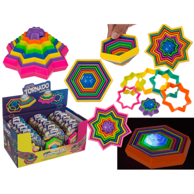 OOTB Illusion Toy Tornado mit LED (inkl. Batterie)