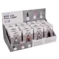 OOTB Mini LED Ziehleuchte ca. 5 cm 3-farbig sortiert