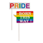 OOTB Party-Foto-Verkleidung auf Stick Pride
