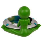 OOTB Aschenbecher Alien mit Joint ca. 164 x 15 cm