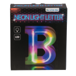 OOTB Neon-Leuchtbuchstabe B Höhe:16 cm