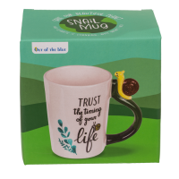 OOTB Becher Schnecke -Trust the timing of your life