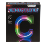 OOTB Neon-Leuchtbuchstabe C  Höhe:16 cm