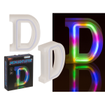 OOTB Neon-Leuchtbuchstabe D Höhe:16 cm