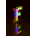 OOTB Neon-Leuchtbuchstabe F Höhe:16 cm