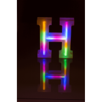OOTB Neon-Leuchtbuchstabe H Höhe:16 cm
