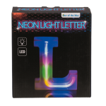OOTB Neon-Leuchtbuchstabe L Höhe:16 cm