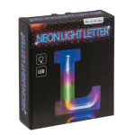 OOTB Neon-Leuchtbuchstabe L Höhe:16 cm