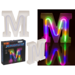 OOTB Neon-Leuchtbuchstabe M Höhe:16 cm