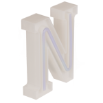 OOTB Neon-Leuchtbuchstabe N Höhe:16 cm