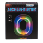 OOTB Neon-Leuchtbuchstabe O Höhe:16 cm