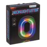 OOTB Neon-Leuchtbuchstabe O Höhe:16 cm