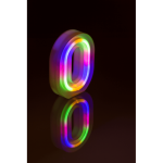 OOTB Neon-Leuchtbuchstabe O Höhe:16 cm