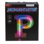 OOTB Neon-Leuchtbuchstabe P Höhe:16 cm