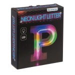 OOTB Neon-Leuchtbuchstabe P Höhe:16 cm