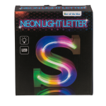OOTB Neon-Leuchtbuchstabe S Höhe:16 cm
