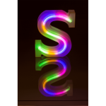 OOTB Neon-Leuchtbuchstabe S Höhe:16 cm