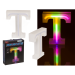 OOTB Neon-Leuchtbuchstabe T Höhe:16 cm