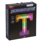 OOTB Neon-Leuchtbuchstabe T Höhe:16 cm