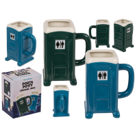 Becher, Porta Potty, 13 x 10 cm,