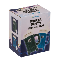 Becher, Porta Potty, 13 x 10 cm,