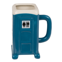 Becher, Porta Potty, 13 x 10 cm,