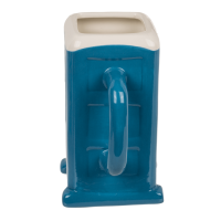 Becher, Porta Potty, 13 x 10 cm,