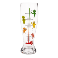 OOTB XXL-Bierglas Phasen des Trinkens