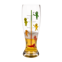 OOTB XXL-Bierglas Phasen des Trinkens