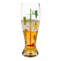 OOTB XXL-Bierglas Phasen des Trinkens