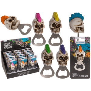 OOTB Metall-Flaschenöffner Totenkopf