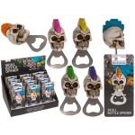 OOTB Metall-Flaschenöffner Totenkopf