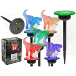 OOTB 3D Solar Gartenstecker mit Farbwechsel-LED