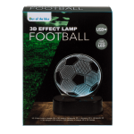 OOTB 3D-Leuchte Fußball ca. 16 x 12 cm